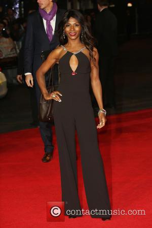 Sinitta - 'Shots from the red carpet ahead of the world premiere of the latest film in the Hunger Games...