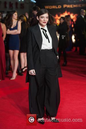 Lorde - Shots from the red carpet ahead of the world premiere of the latest film in the Hunger Games...