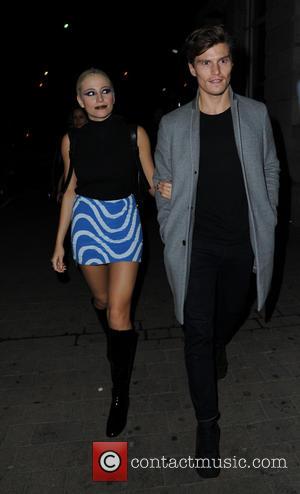 Pixie Lott and Oliver Cheshire - Celebrities and their dancers arrive at Rumours Night Club For the Strictly Come Dancing...