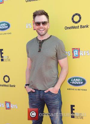 Joel McHale - P.S. ARTS Express Yourself Event 2014 held at Barker Hangar - Arrivals - Los Angeles, California, United...