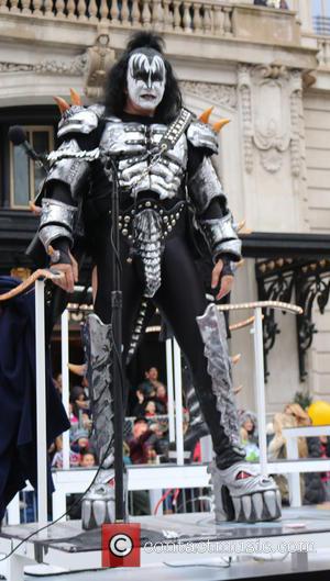 Gene Simmons and Kiss - 88th Annual Macy's Thanksgiving Day Parade at Macy's - New York, New York, United States...