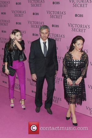 Jose Mourinho, Matilde Faria and Matilde Mourinho - A variety of stars were photographed as they attended the Victoria's Secret...