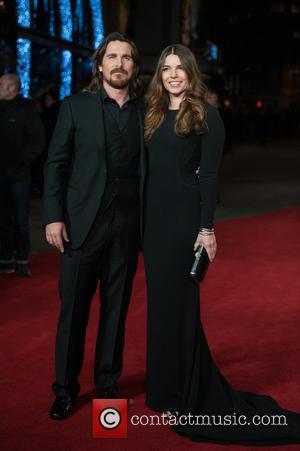  Christian Bale and Sibi Blazic - Photographs of a variety of celebrities as they took to the red carpet for...