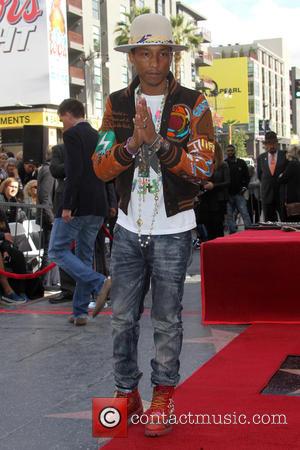 Pharrell Williams - Pharrell Williams honored with a star on the Hollywood Walk of Fame at Hollywood Walk of Fame...