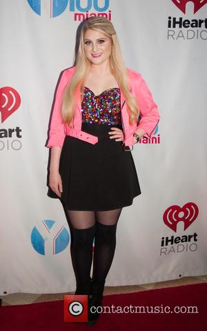 Meghan Trainor - Shots of a variety of pop stars as they arrived at the Y100 Jingle Ball 2014 which...