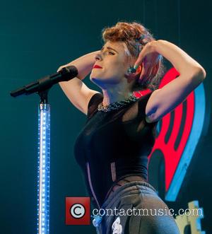 Kiesza - Photographs of a host of pop stars as they gave live performances at the Y100 Jingle Ball 2014...