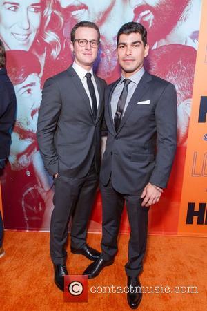 Jonathan Groff and Raul Castillo - Shots of a host of celebrities as they arrived for the world premiere of...