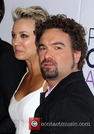 Kaley Cuoco-Sweeting and Johnny Galecki - A variety of stars were photographed as they took to the red carpet for...