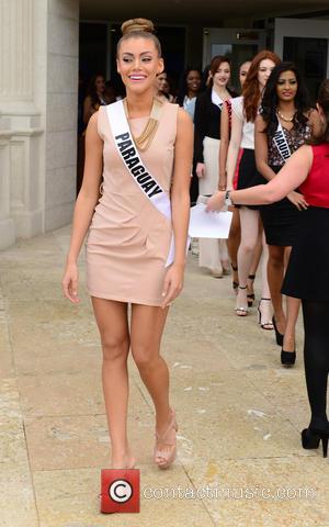 Sally Jara Davalos from Miss Paraguay - Donald Trump opens Red Tiger Golf Course at Trump National Doral at Trump...