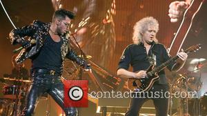 Brian May, Adam Lambert and Roger Taylor - Queen and Adam Lambert headlining at the SSE Hydro at the SECC...