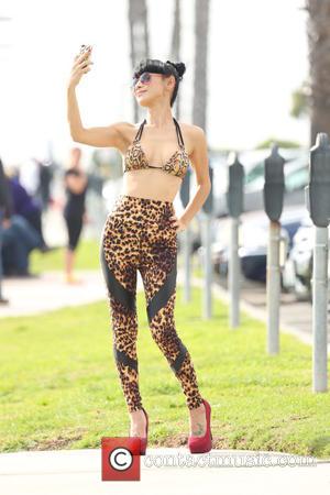 Bai Ling - Bai Ling posing for photoshoot at Marina del Rey - Los Angeles, California, United States - Sunday...