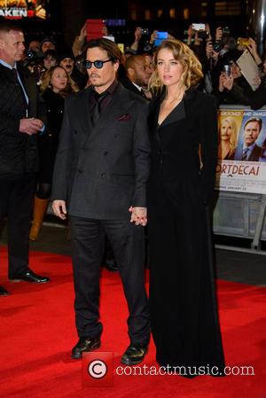 Johnny Depp and Amber Heard - A host of stars were photographed as they attended the UK premiere of 'Mortdecai'...