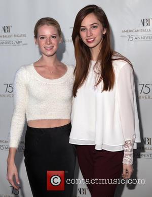 Laruen Post and Alexandra Basmagy - American Ballet Theatre hosts it's 75th anniversary celebration party at Alice Tully Hall -...
