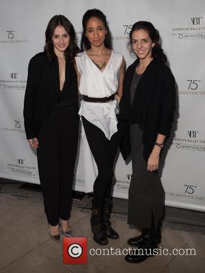 Melanie Hamrick, Courtney Lavine and Adrienne Schulte - American Ballet Theatre hosts it's 75th anniversary celebration party at Alice Tully...