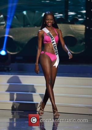 Miss Turks & Caicos Shanice Williams - 63rd Annual Miss Universe Pageant - Preliminary Show: Swimsuit Competition at Florida International...