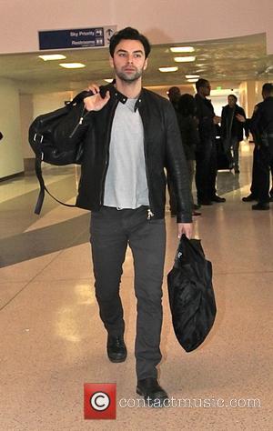 Aidan Turner - 'The Hobbit' actor Aidan Turner departs from Los Angeles International Airport (LAX) - Los Angeles, California, United...