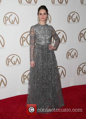Felicity Jones - A variety of stars were photographed on the red carpet as they attended the Producers Guild of...