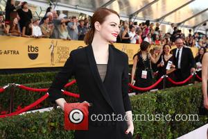 Emma Stone - 21st Annual Screen Actors Guild Awards - Arrivals at Shrine Auditorium, Screen Actors Guild - Los Angeles,...