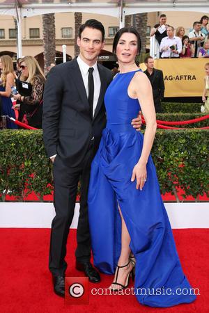 Julianna Margulies and Keith Lieberthal - 21st Annual Screen Actors Guild Awards Arrivals at The Shrine Auditorium - Arrivals at...