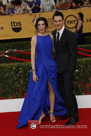 Julianna Margulies and Keith Lieberthal - 21st Annual Screen Actors Guild Awards - Arrivals at Shrine Auditorium, Screen Actors Guild...