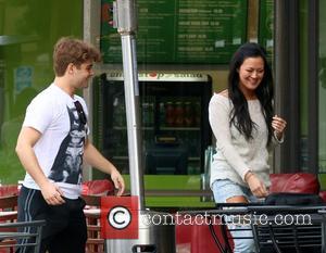 Garrett Clayton and Jade Moser - Garrett Clayton and Jade Moser have lunch at Crave Café in Studio City -...