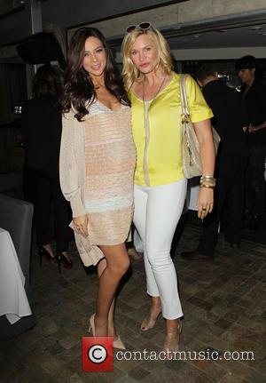 Terri Seymour and Natasha Henstridge - 'Extra' correspondant Terri Seymour's baby shower at Pump Lounge - West Hollywood, California, United...