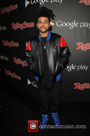 The Weeknd - A variety of stars were photographed as they arrived to the Rolling Stone magazine and Google Play...