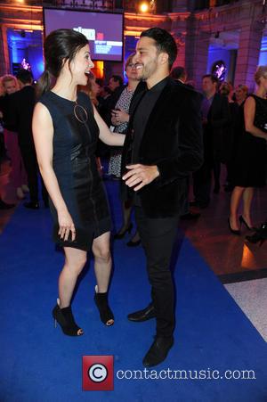 Aylin Tezel and Kostja Ullmann - 65th Berlin International Film Festival (Berlinale) - Blue Hour party by ARD & Degeto...