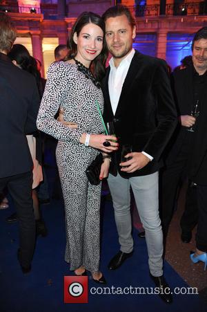 Sophie Wepper and David Meister - 65th Berlin International Film Festival (Berlinale) - Blue Hour party by ARD & Degeto...