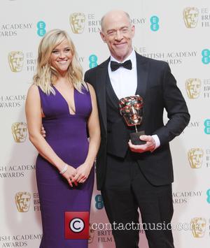 Reese Witherspoon and JK Simmons - Various stars of film and television were photographed after the EE British Academy of...