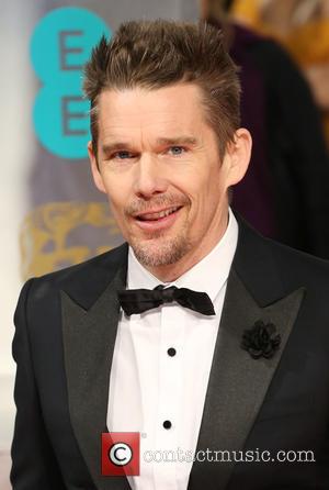 Ethan Hawke - Various stars of film and television were photographed on the red carpet as they arrived for the...