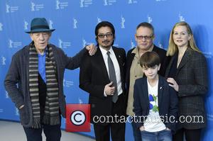 Sir Ian McKellen, hiroyuki sanada, Bill Condon, Milo Parker and Laura Linney - 65th Berlin International Film Festival (Berlinale) -...