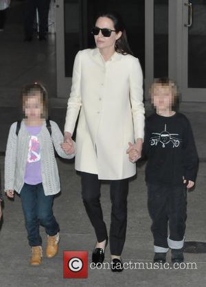 Angelina Jolie Joined By Shiloh and Zahara, as She Dispenses Wisdom at Kids' Choice Awards