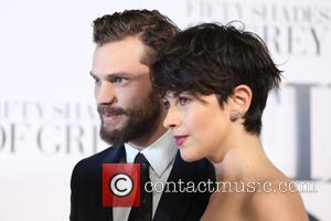 Amelia Warner and Jamie Dornan - 'Fifty Shades of Grey' UK premiere held at the Odeon cinema - Arrivals -...