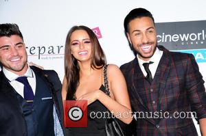 Rogan O'Connor, Yasmin di Christie and Nathanial Valentino - VIP screening of 'Fifty Shades of Grey' held at Cineworld -...