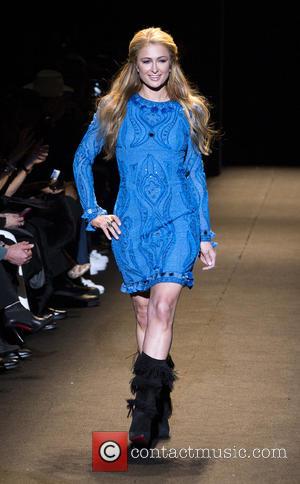 Paris Hilton - Naomi Campbell Fashion for Relief Fashion Show   Runway at Theater at Lincoln Center - New...