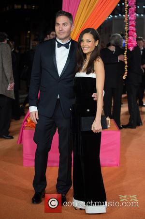 Thandie Newton and Ol Parker - A host of stars were photographed as they attended the UK premiere of 'The...