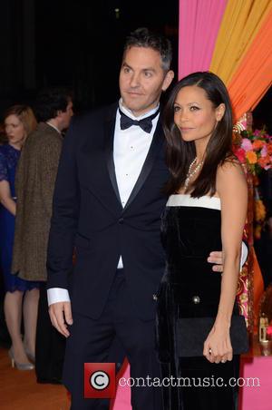 Thandie Newton and partner - A host of stars were photographed as they attended the UK premiere of 'The Second...