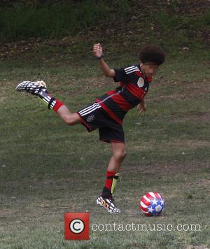 Henry Samuel - Heidi Klum and her boyfriend Vito Schnabel take Klum's kids Henry, Johan and Helene Samuel to soccer...