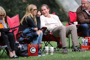 Heidi Klum and Vito Schnabel - Heidi Klum and her boyfriend Vito Schnabel take Klum's kids Henry, Johan and Helene...