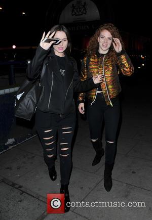 Jess Glynne - London Fashion Week Autumn Winter 2015 - Henry Holland - Arrivals and Departures at London Fashion Week...