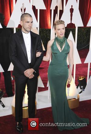 Scarlett Johansson and Romain Dauriac - Hollywood's biggest stars were snapped on the red carpet as they arrived for the...