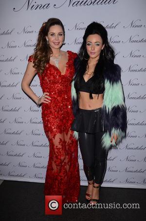 Nina Naustdal and Hatty Keane - London Fashion Week Autumn/Winter 2015 - Nina Naustdal - Arrivals at London Fashion Week...