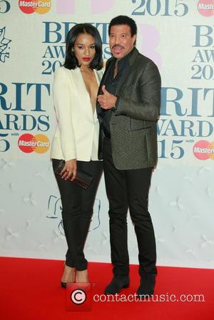 Lionel Richie and Lisa Parigi - A variety of stars from the music industry were photographed as they arrived at...