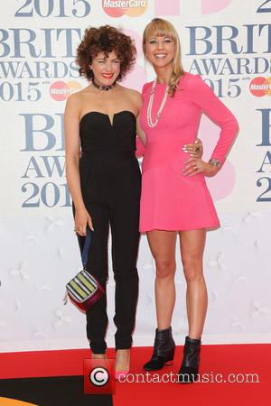 Sara Cox and Annie Mac - A variety of stars from the music industry were photographed as they arrived at...