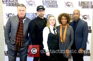 Alec Baldwin, Alfre Woodard and Ali Shaheed Muhammad - Chicago Poets and Musicians attend the Louder than a Bomb Festival's...
