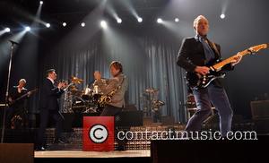 Tony Hadley, Gary Kemp and Martin Kemp - Shots of British new wave band Spandau Ballet as they performed live...