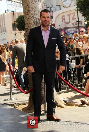 Chris O'Donnell - Shots of American actor Chris O'Donnell as he was honored with a star on the Hollywood Walk...