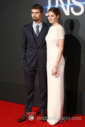 Theo James and Shailene Woodley - Shots of a host of stars as they arrived for the world premiere of...