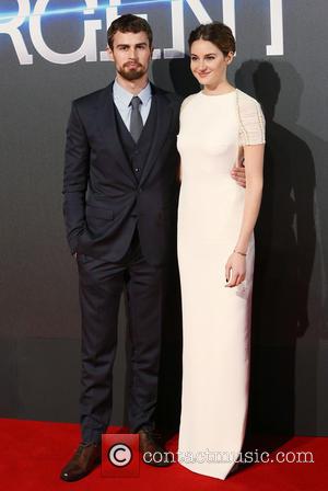 Shailene Woodley and Theo James - Shots of a host of stars as they arrived for the world premiere of...